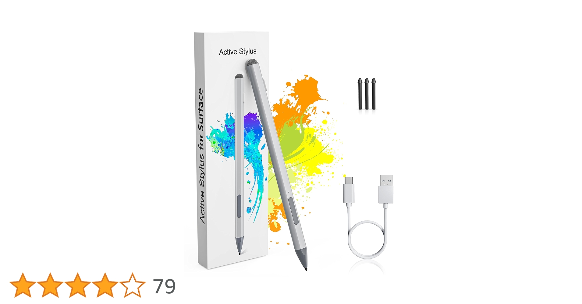Amazon | Surface ペン Surface用タッチペン 4096段階筆圧感知